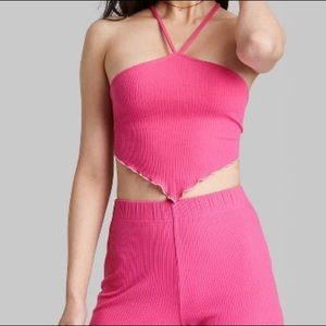 NEW PLUS SIZE Wild Fable Pink Tiny Tank Top